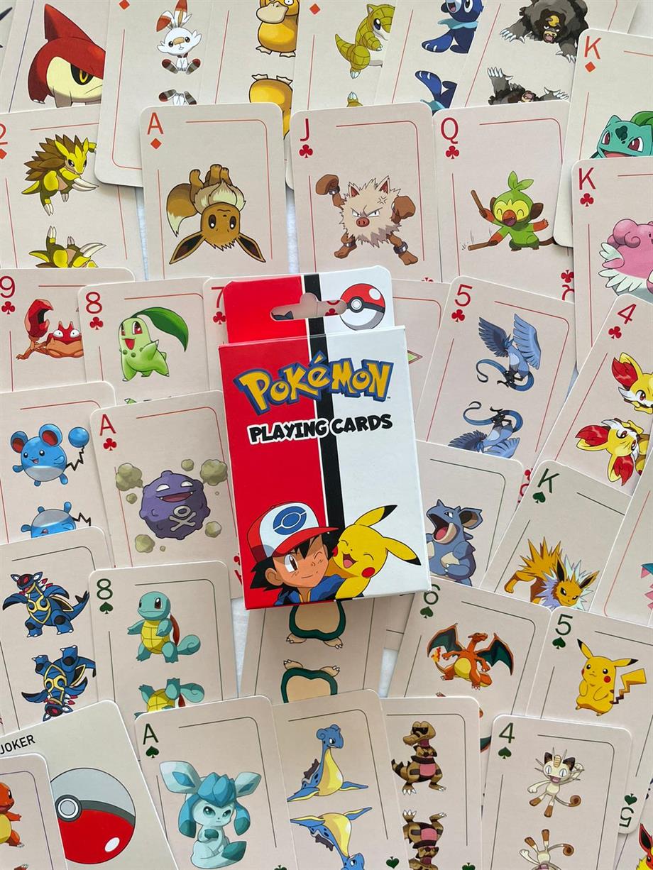 Pokemon İskambil Poker Kartı