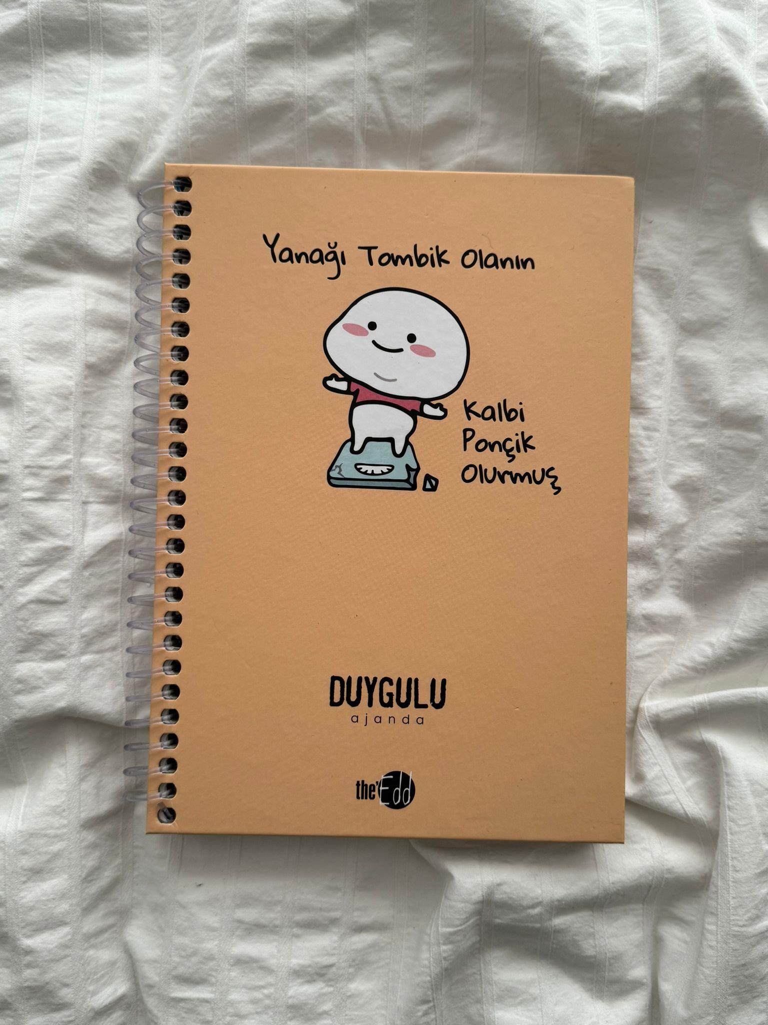 Ponçik Yanak Duygulu Ajanda