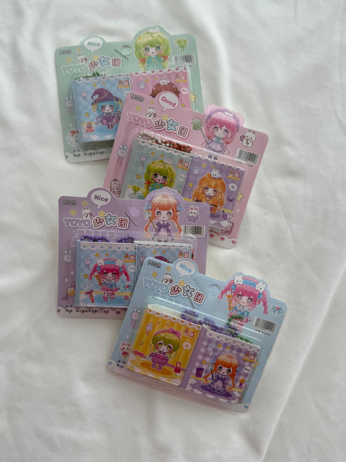 Princess 2li Mini Defter Anahtarlık 