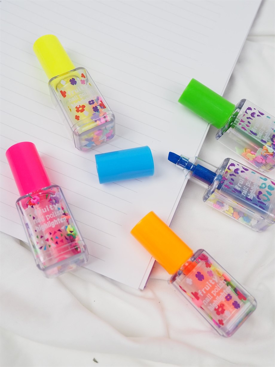 Pullu Oje Fosforlu Kalem Seti 2