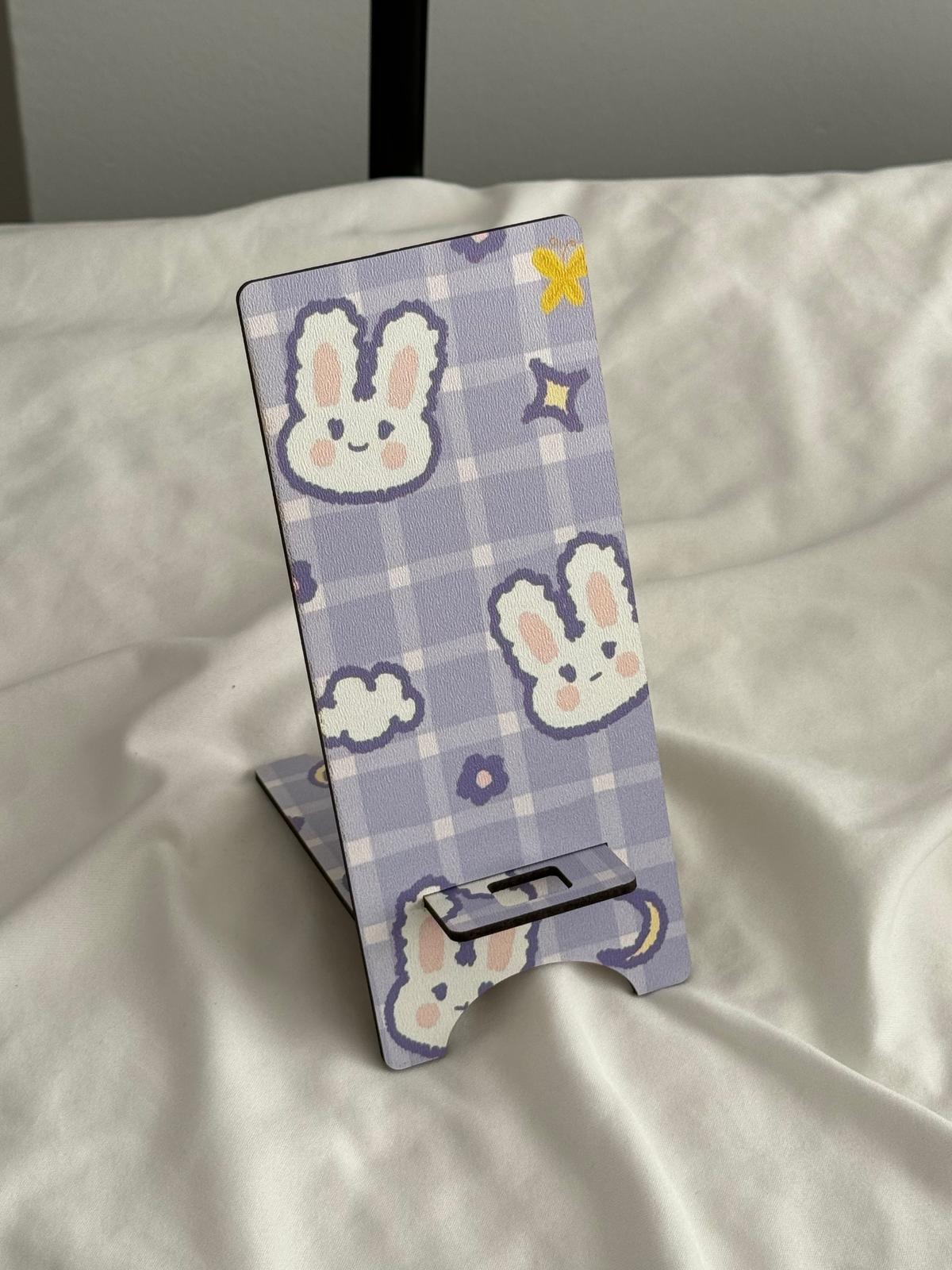 Purple Bunny Telefon Standı