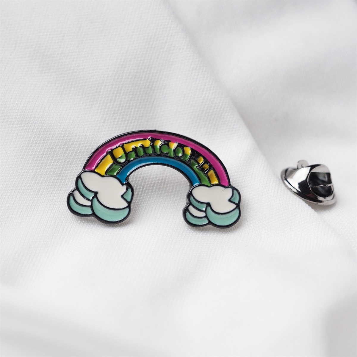 Rainbow Metal Pin
