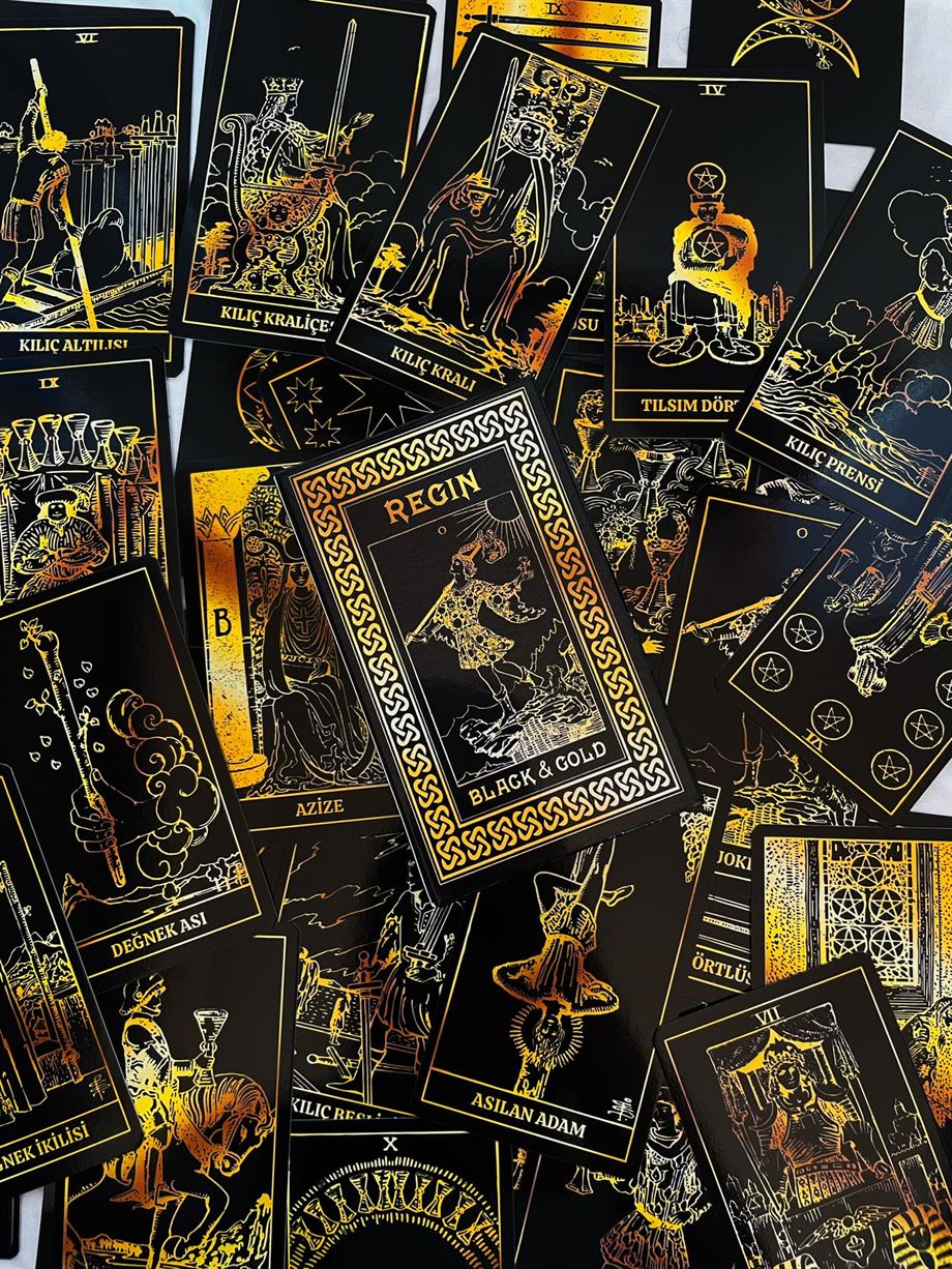 Regin Black Gold Tarot Destesi
