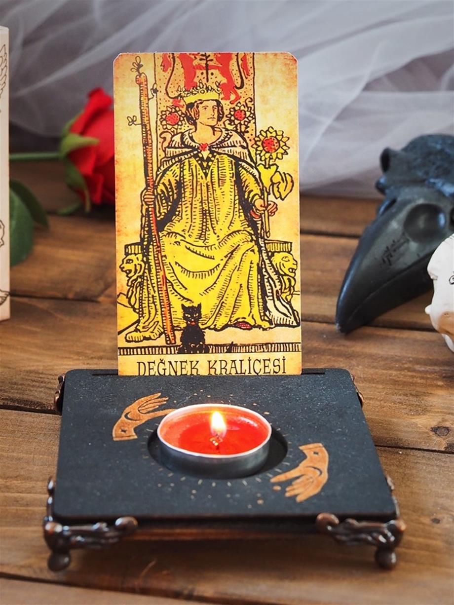 Regin Magıc Hands Tarot Tutucu & Mumluk