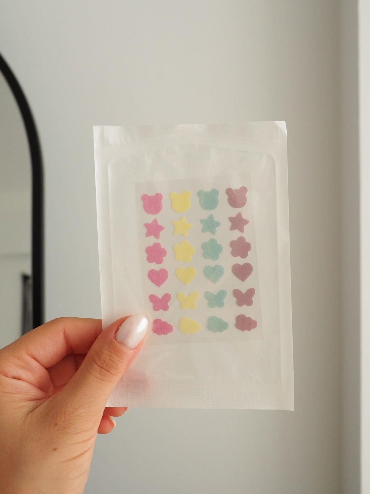 Renkli Karma Desenli Sivilce Bandı