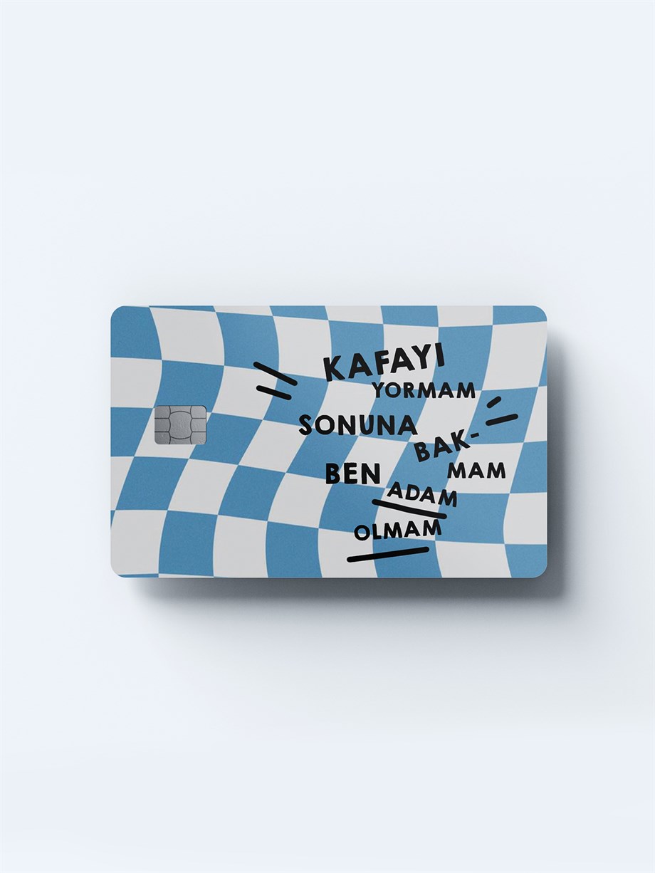 Serdar Ortaç Kafayı Yormam Kart Kaplama Sticker