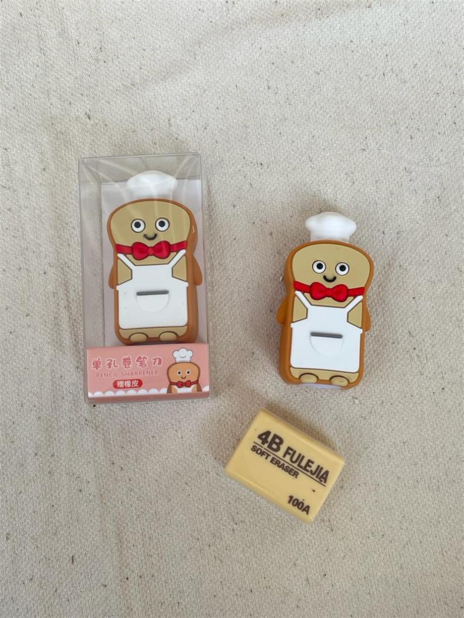 Sevimli Ekmek Silgili Kalemtıraş Tost