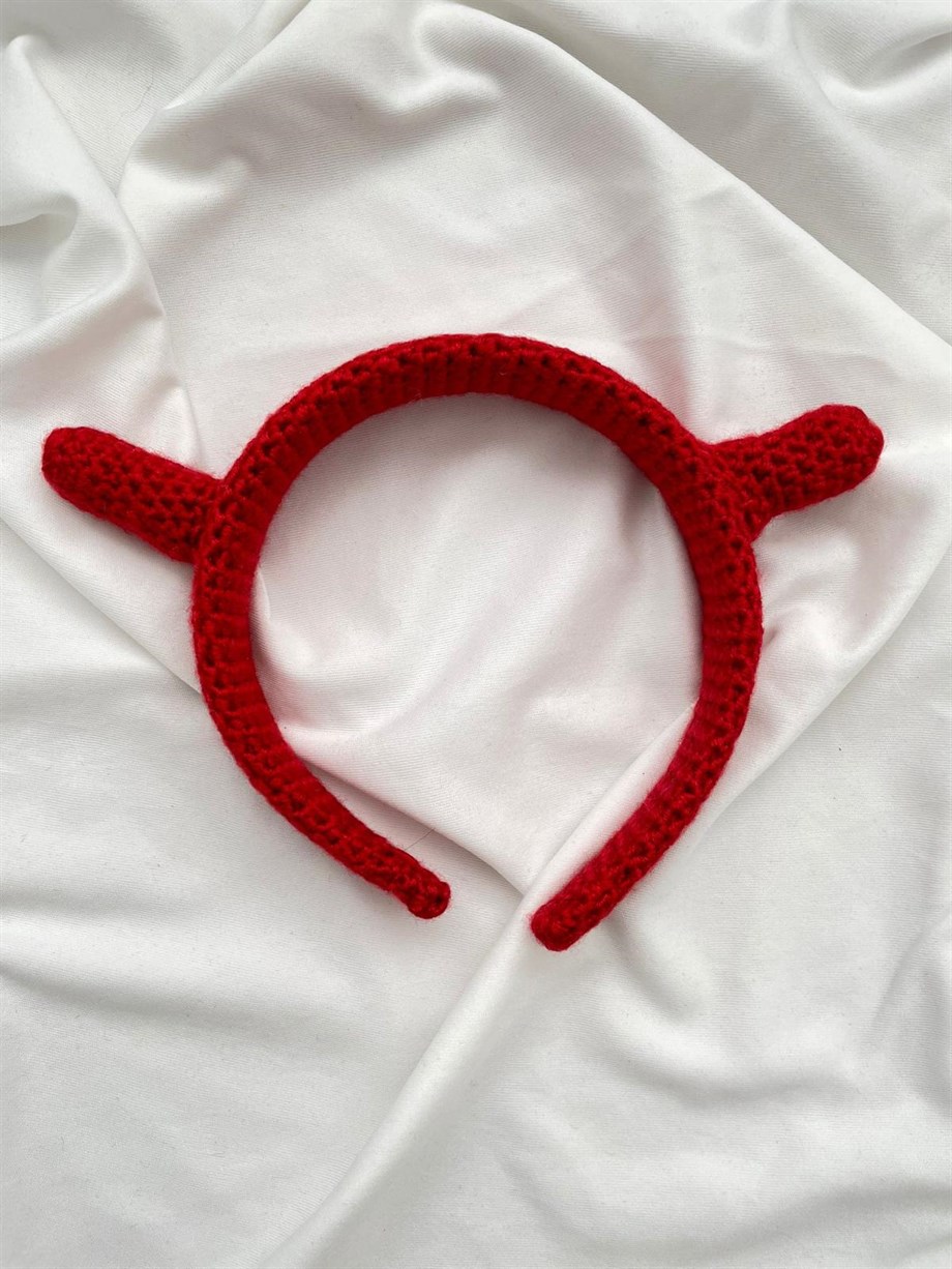 Şeytan Boynuz Taç Handmade
