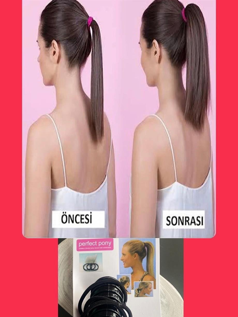 Siyah Cool Air At Kuyruğu Dolgunlaştırıcı Aparat