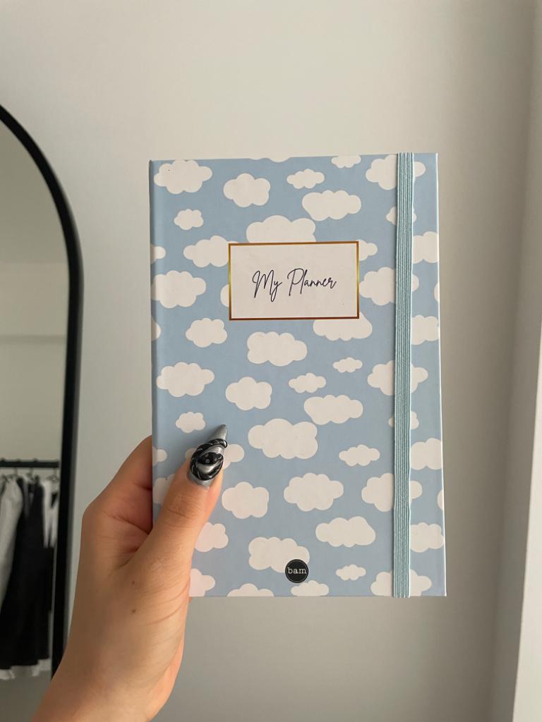 Sky My Planner Lastikli Sert Kapak Defter