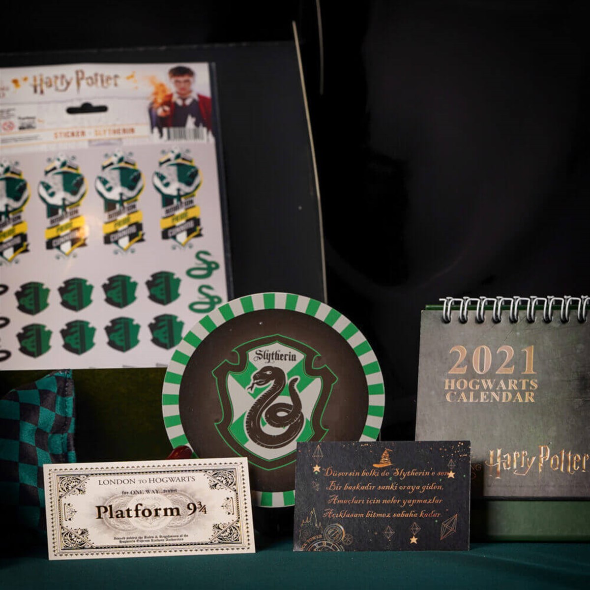 Slytherin Binası Kutu Seti