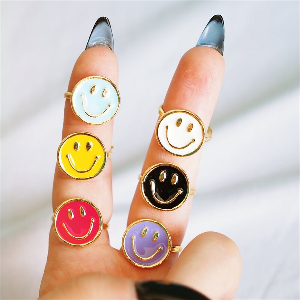 Smile Ayarlanabilir Yüzük Renkleri