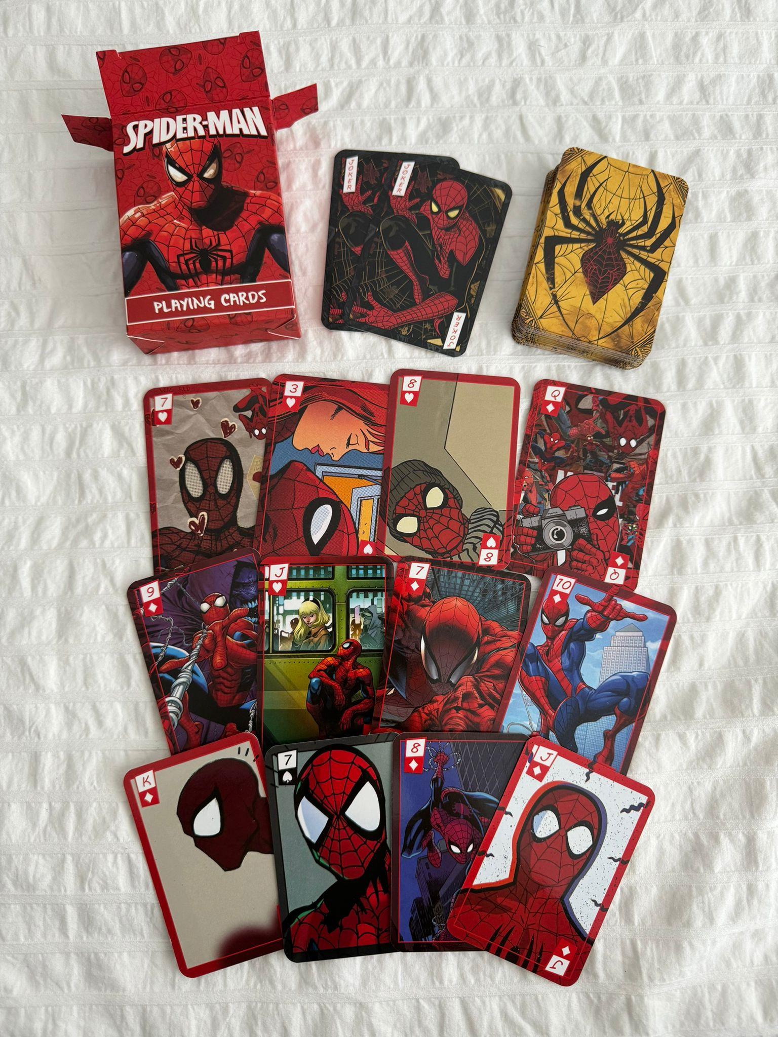 Spiderman İskambil Poker Kartı