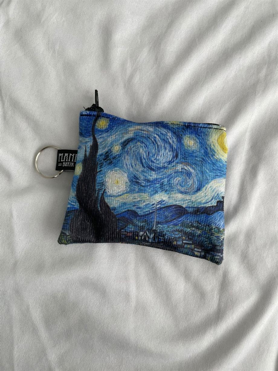 Starry Night Bozuk Para Cüzdanı