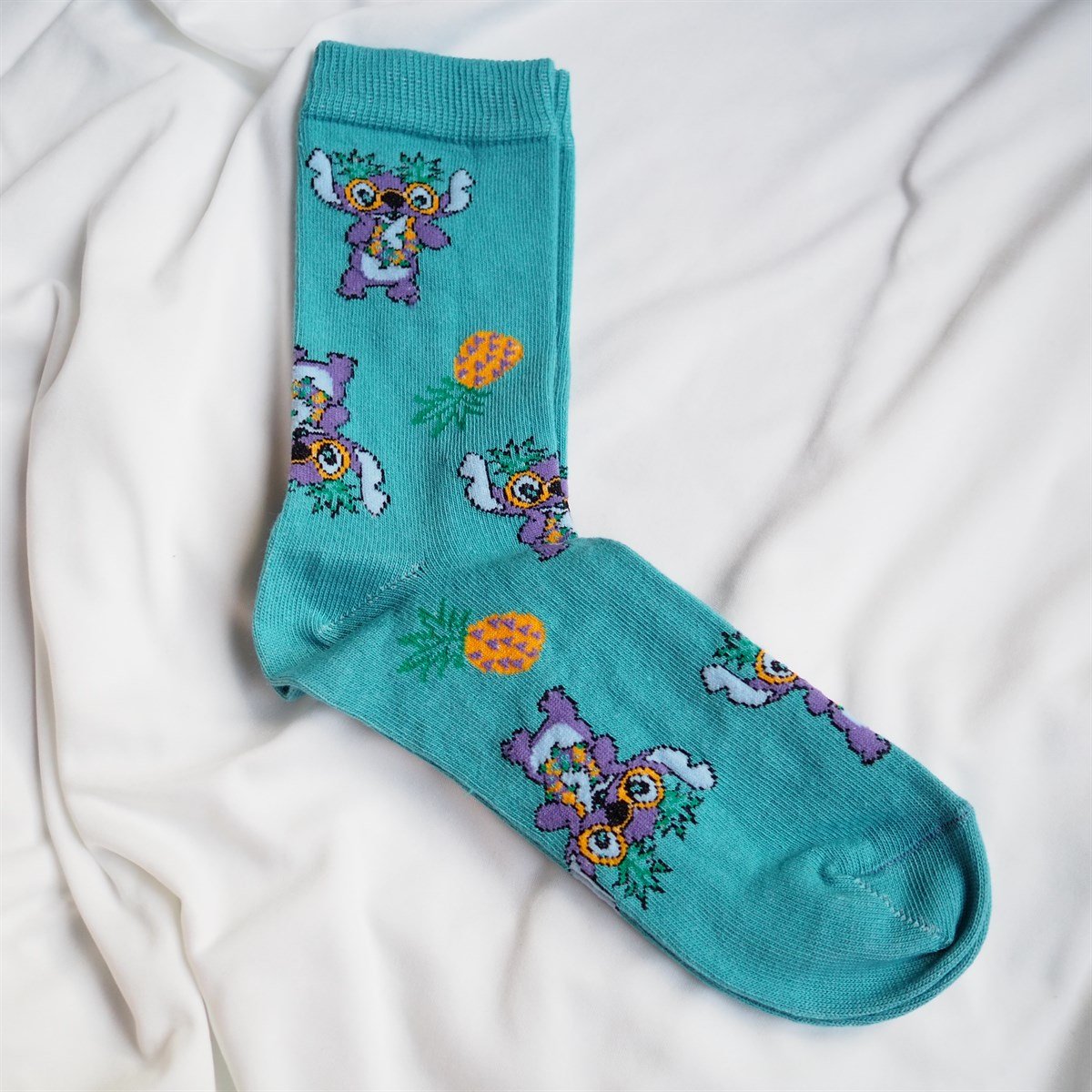 Stitch Ananas Çorap