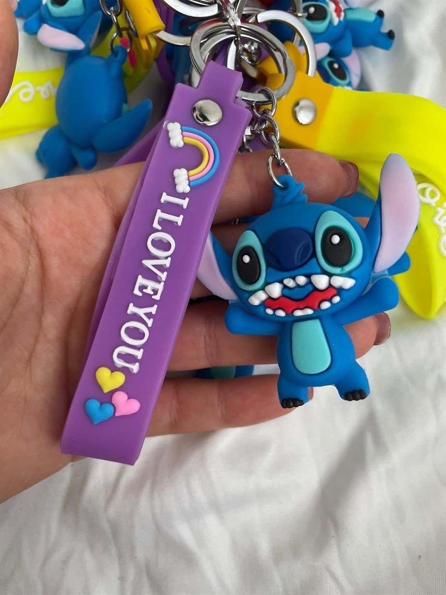 Stitch Silikon Anahtarlık