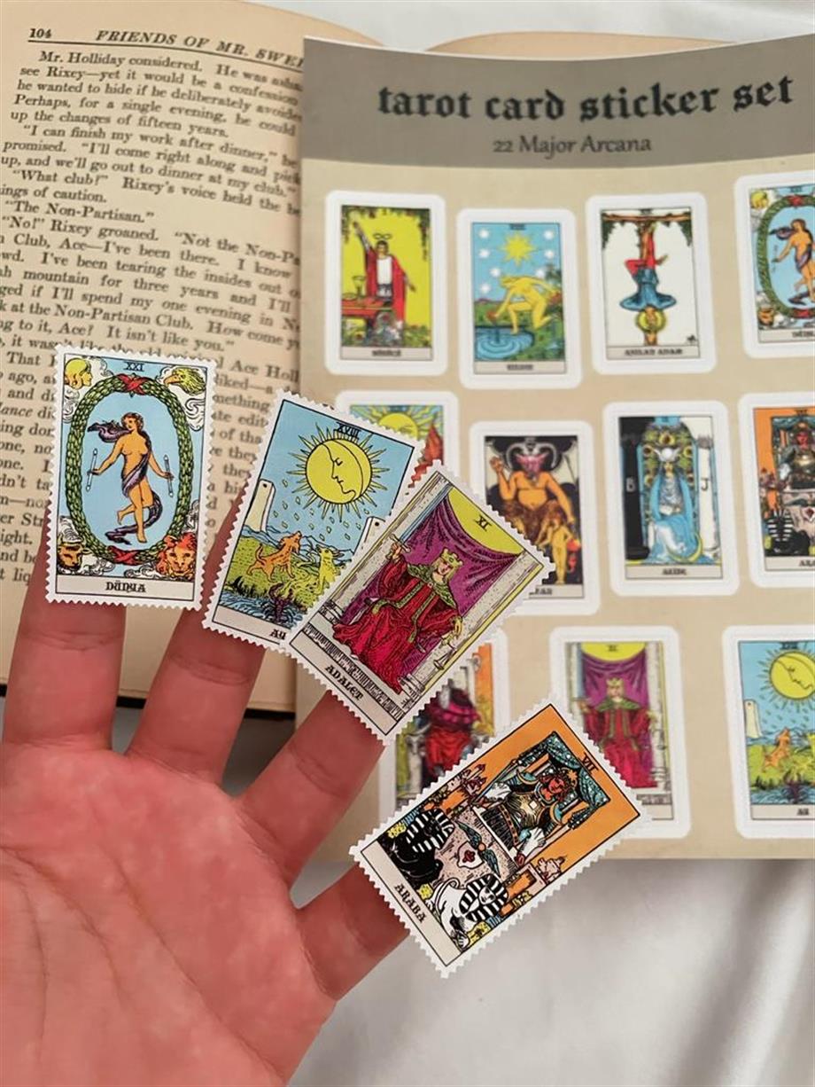 Tarot Kart Sticker Set 1