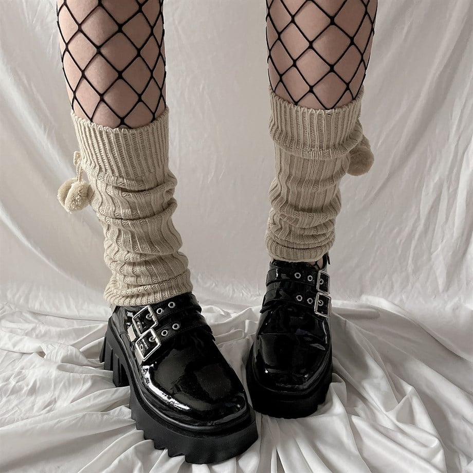 Taş Rengi Leg Warmers Tozluk