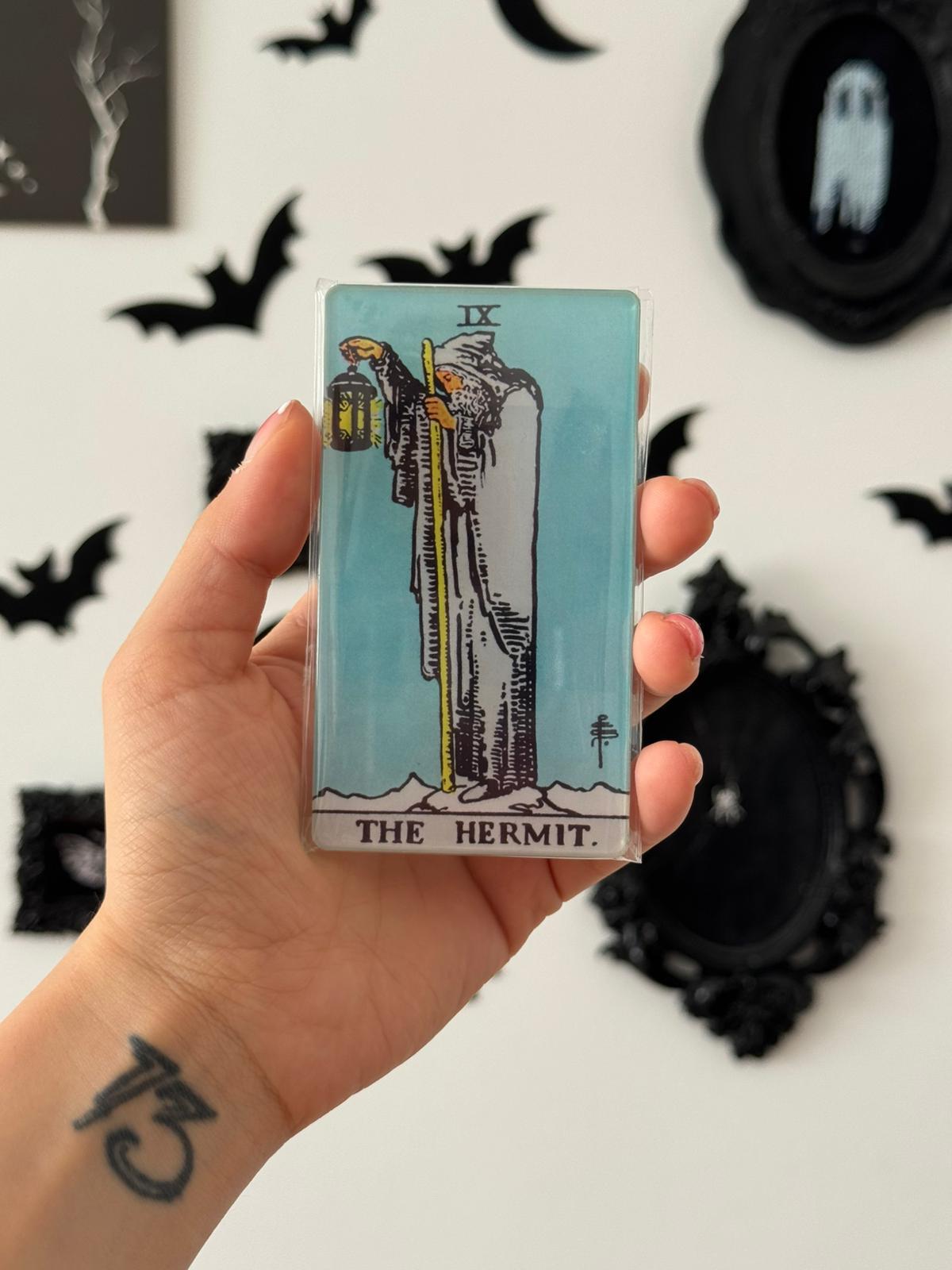 The Hermit Tarot Kartı Akrilik Magnet