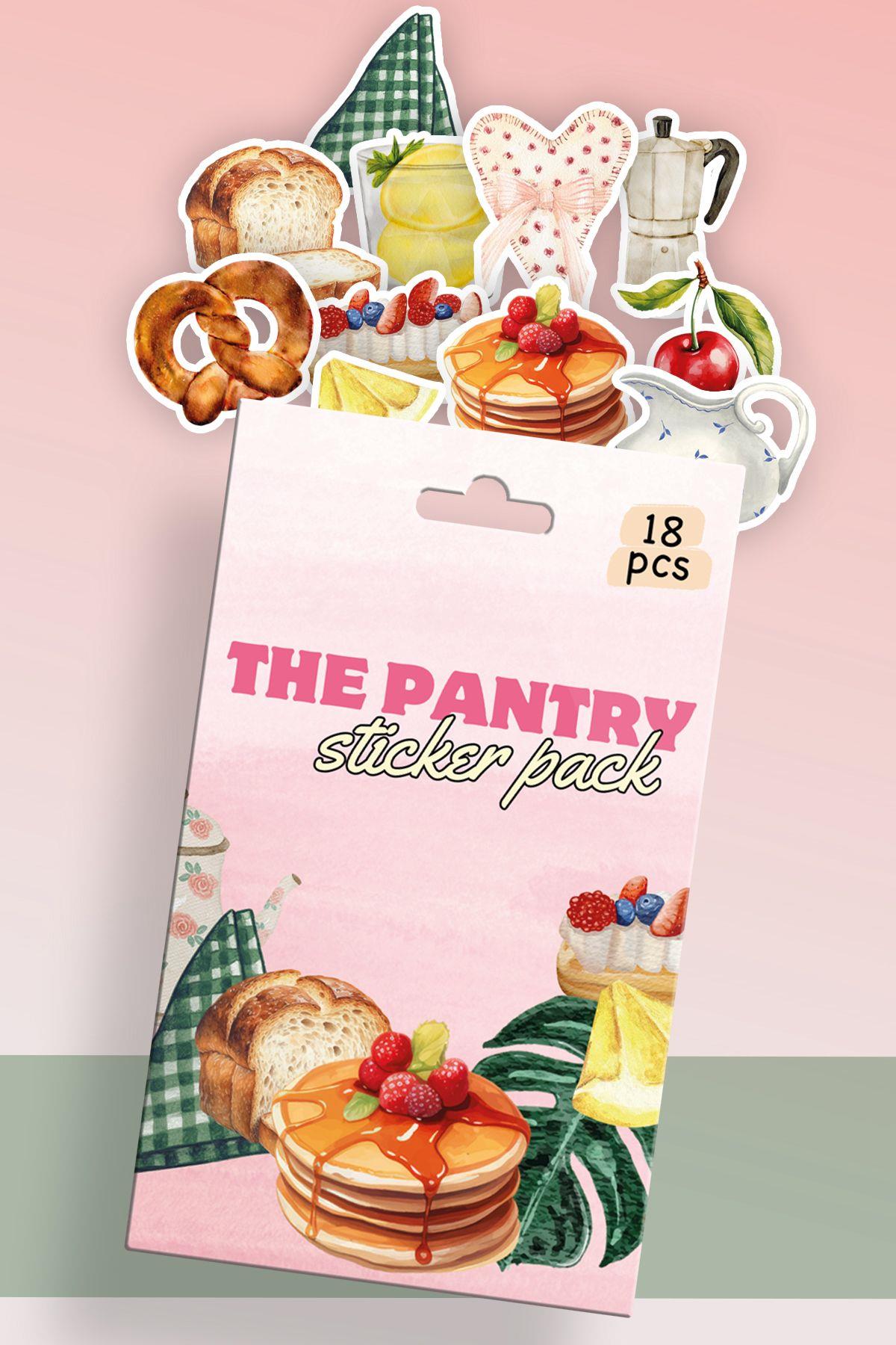 The Pantry Kutulu Sticker Set 18'li