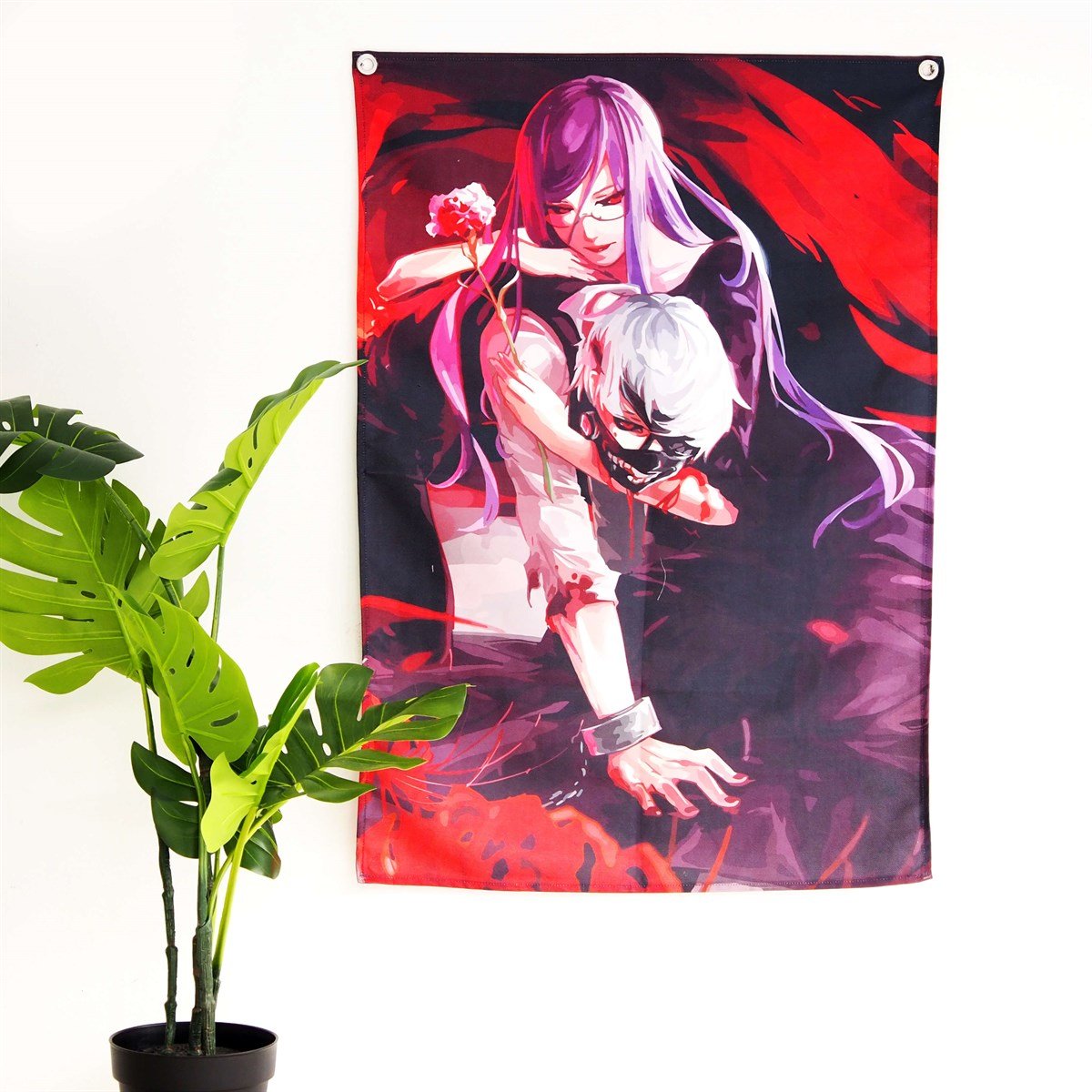 Tokyo Ghoul Duvar Örtüsü - Wall Tapestry I 70 x 100 cm