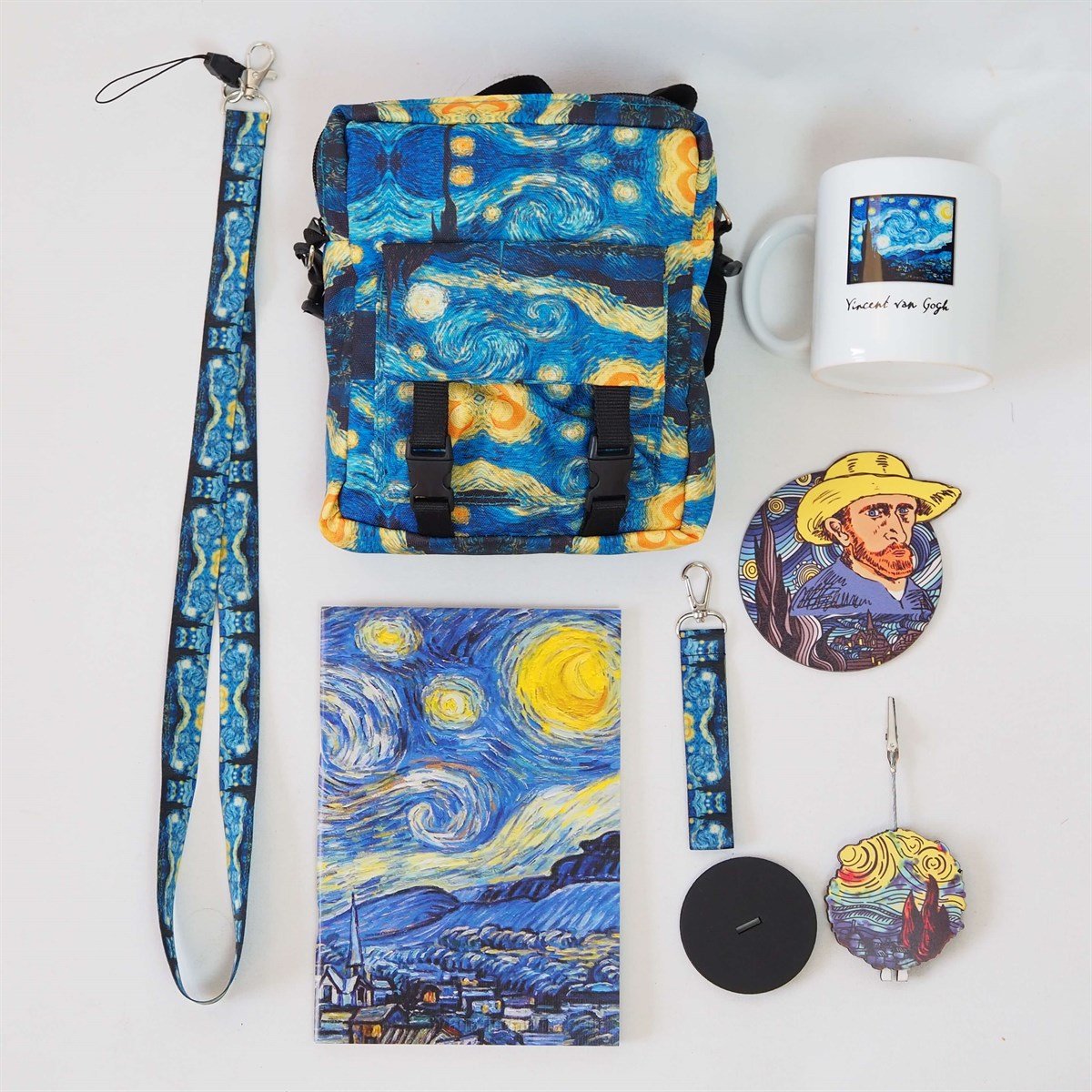 Van Gogh Yıldızlı Gece Konseptli Set