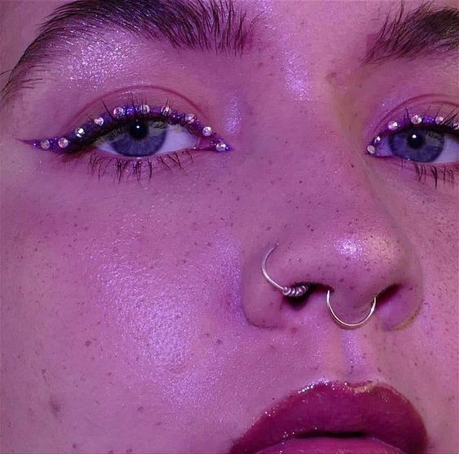 Vucüt ve Yüz Maktaj Taşı Yapışkanlı Tırnak Süsleme ve Göz Süsleme Taşları