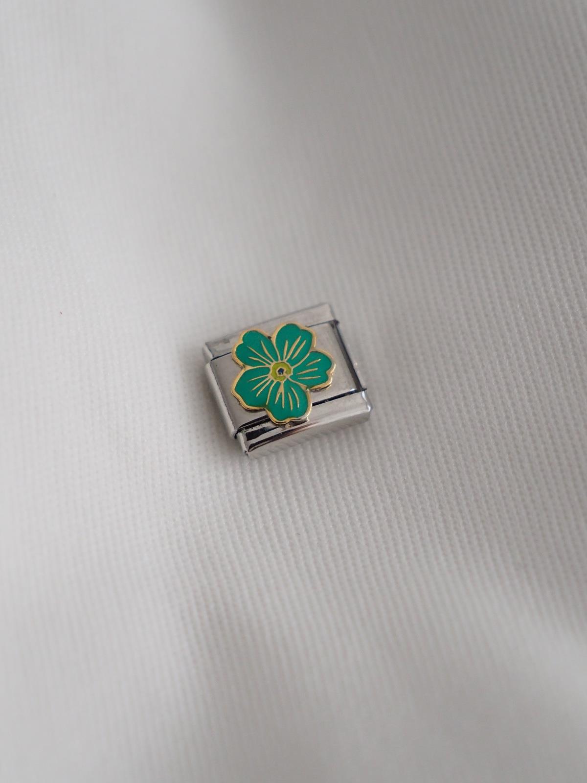 Yonca Figürlü İtalyan Charm