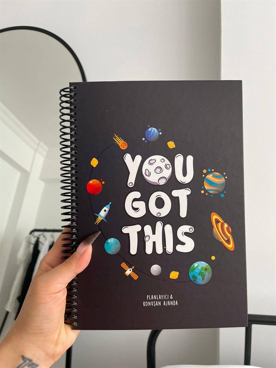 You Got This Motivasyon Planlayıcı Ajanda