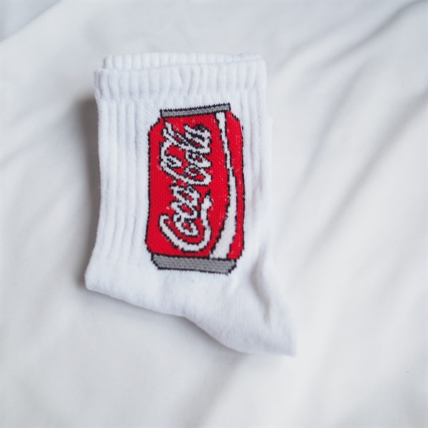 Cola Beyaz Çorap