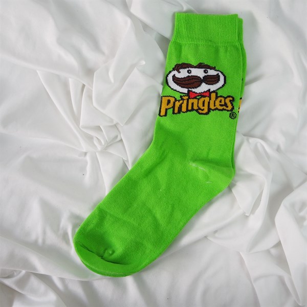 Pringles Yeşil Çorap