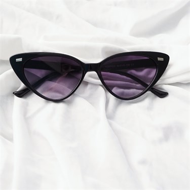 Cat Eye Black Purple Güneş Gözlüğü