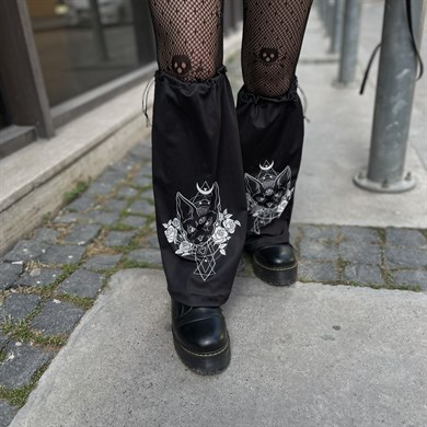 Gothic Cat Leg Warmer Tozluk