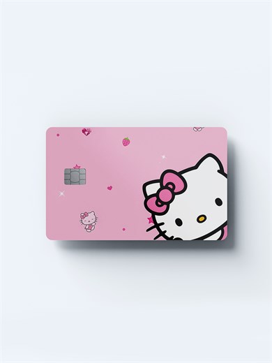 Hello Kitty Kart Kaplama Sticker