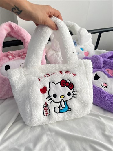 Hello Kitty Peluş Çanta