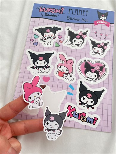 Kuromi Sticker Set