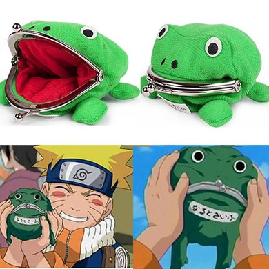 Naruto Uzumaki Kurbağa Cosplay Bozuk Para Cüzdanı