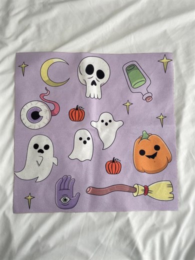 Regin Cute Halloween Tarot Örtüsü - Sunak Bezi