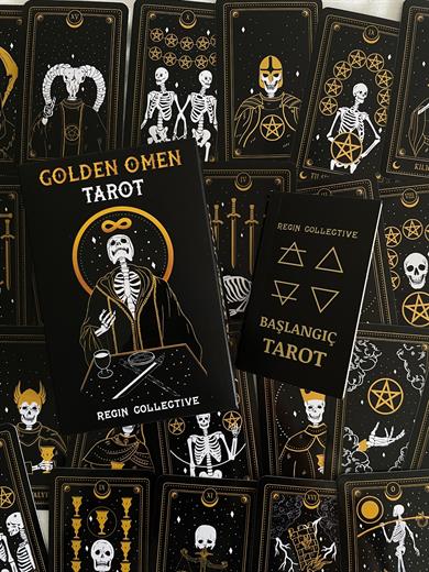 Regin Golden Omen Tarot ve Başlangıç Tarot Kitabı