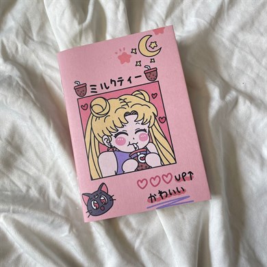 Sailor Moon Mini Çizgisiz Defter