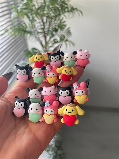 Sevimli Figürler Pensli Saç Tokası