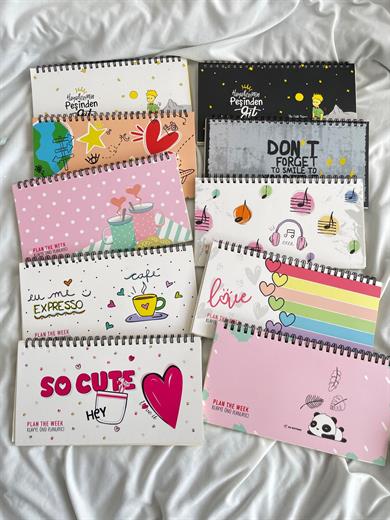 Smile Spiralli Planlayıcı Defter