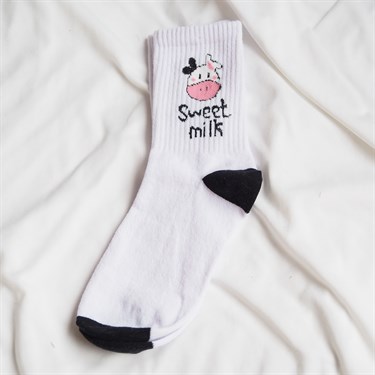 Sweet Milk İnek Çorap