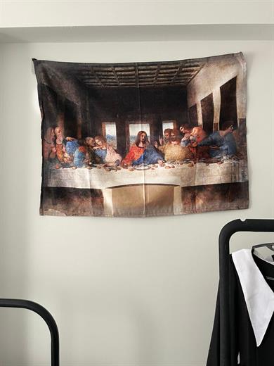 The Last Supper - Leonardo Da Vinci Duvar Örtüsü - Wall Tapestry I 70 x 100 cm