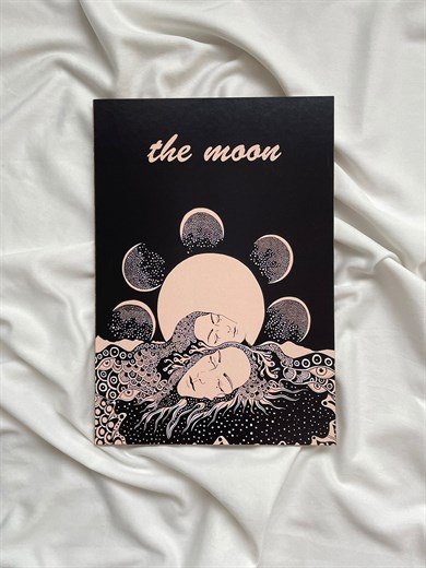The Moon Mini Ahşap Poster