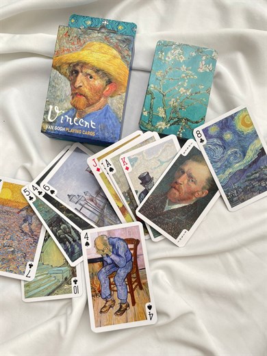 Van Gogh Vincent Kolaj İskambil Poker Kartı