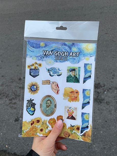 Van Gogh Art Sticker Set