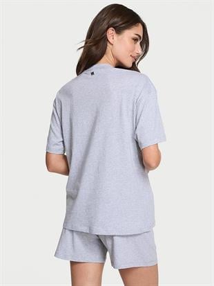 %100 Pamuk Kısa Pijama Takımı