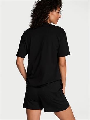 %100 Pamuk Kısa Pijama Takımı