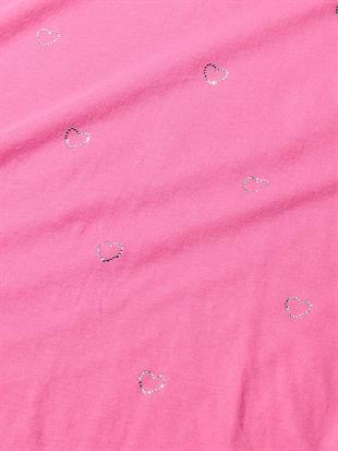 %100 Pamuklu Işıltılı Uzun Pijama Takımı